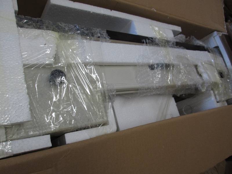 lot 18 image: Farm House Desk open box Assembly r...