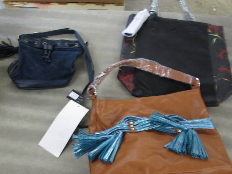 lot 64 image: Lot of 3 New Assorted Hand Bags...
