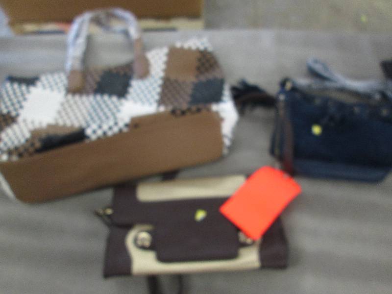 lot 65 image: Lot of 3 New Assorted Hand Bags...