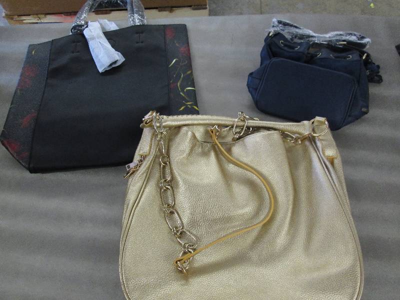 lot 66 image: Lot of 3 New Assorted Hand Bags...