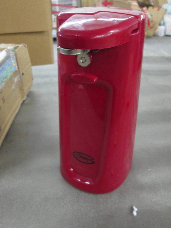 lot 74 image: Ginnys Red Electric Can Opener ope...