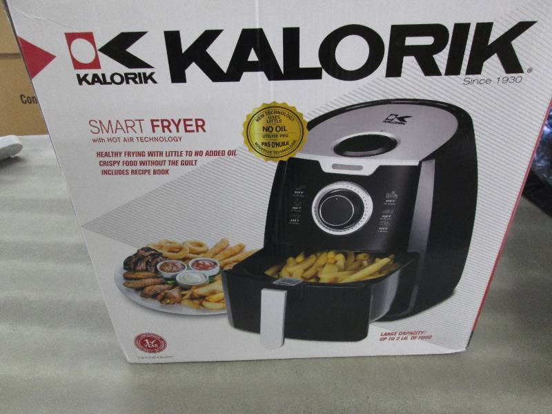 lot 101 image: 3.2-Qt. Air Fryer by Kalorik open...