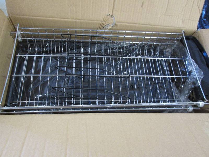 lot 102 image: 2 Level Dish Rack open box...