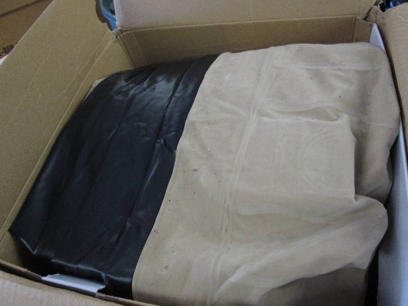 lot 105 image: Airbed open box, untested Retail $9...