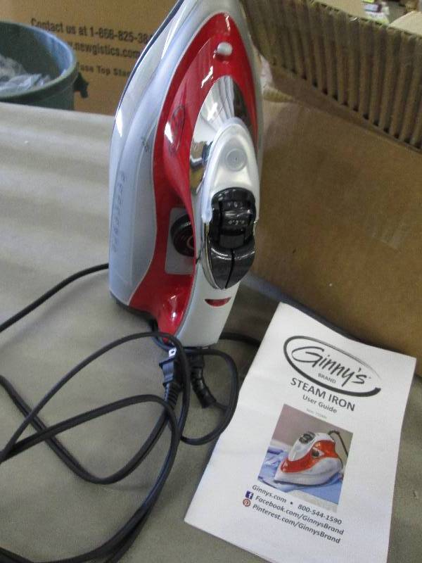 lot 136 image: Premier Steam Iron by Ginnys open ...
