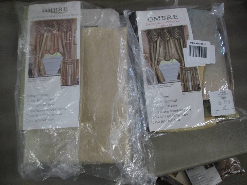 lot 194 image: Lot of 2 50x63 inch Panels...