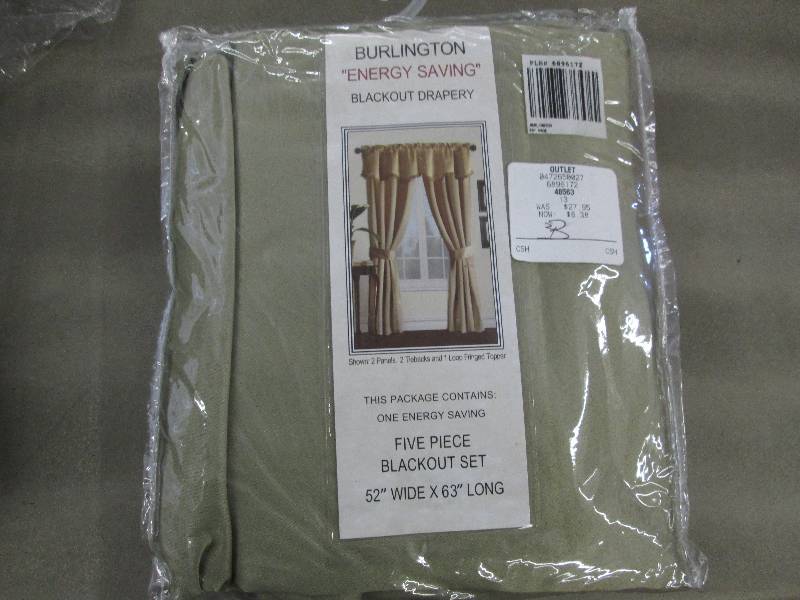 lot 195 image: 5 pc Blackout Set...