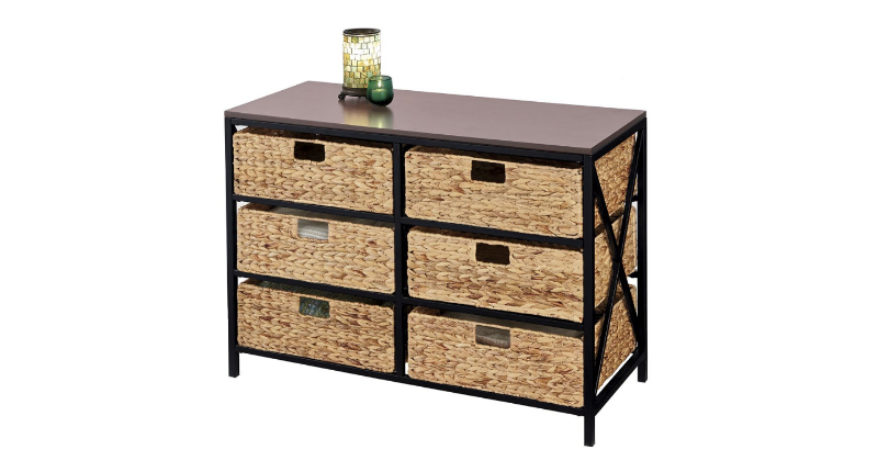 6 Basket Storage Cabinet Open Box Furniture Home Decor Wigs Fashion Bedding Rugs Kitchen More K Bid