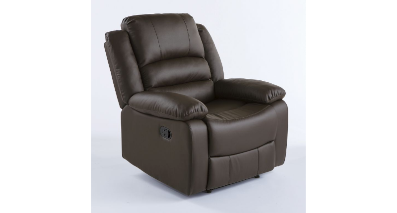 lot 220 image: Overstuffed Recliner open box Retai...
