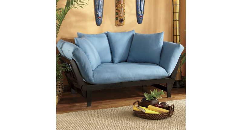 lot 224 image: Lounger Sofa Bed  Cushion Pillows o...