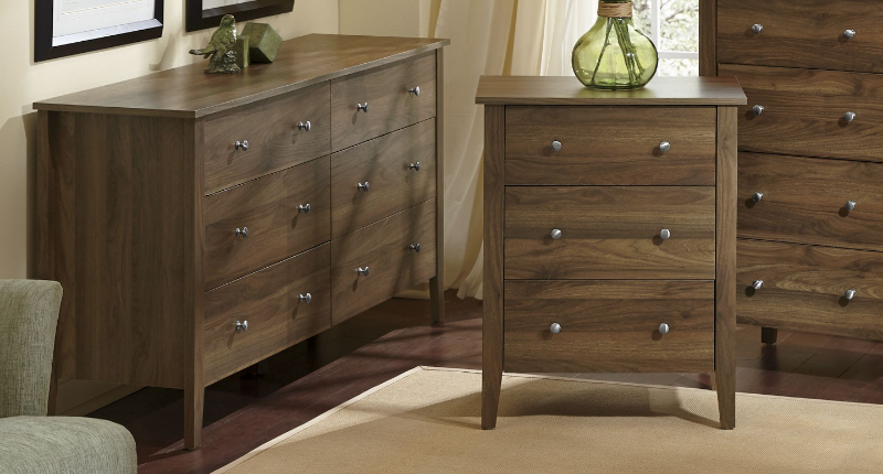 lot 227 image: Emil 6-Drawer Chest Lowboy open box...