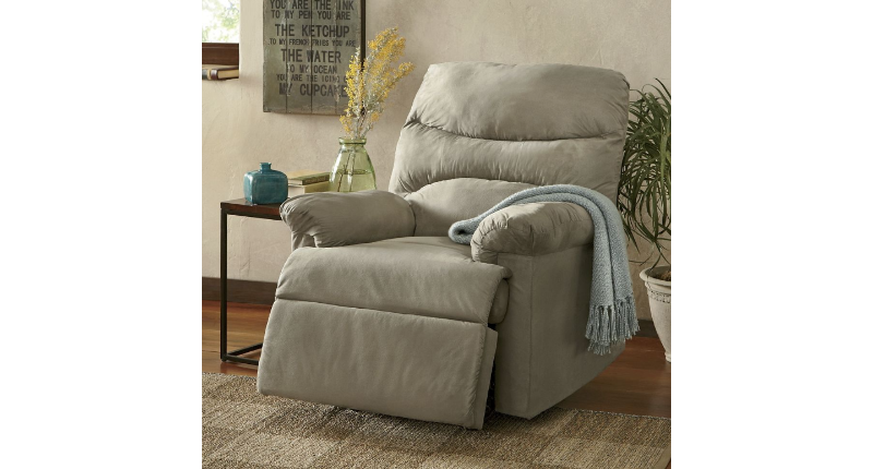 lot 234 image: Plush Recliner Rocker open box Reta...