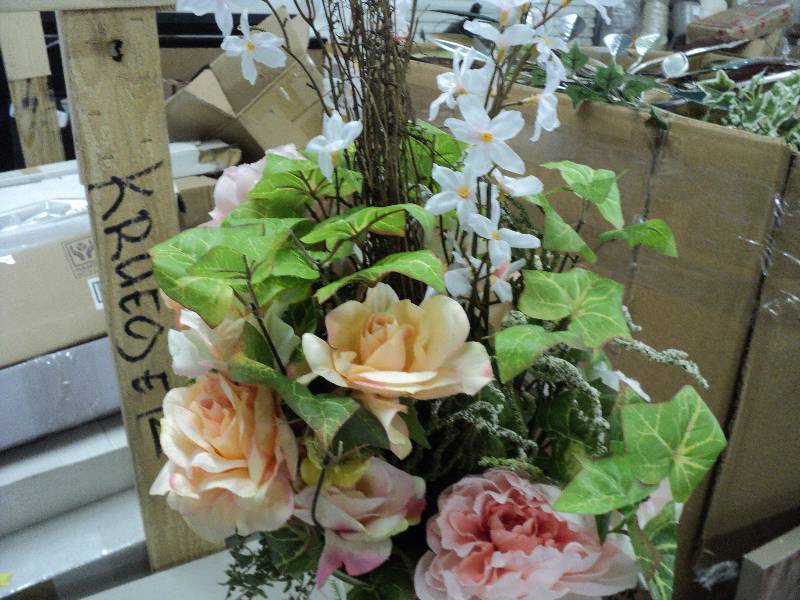 artificial flower in urn 30 high...