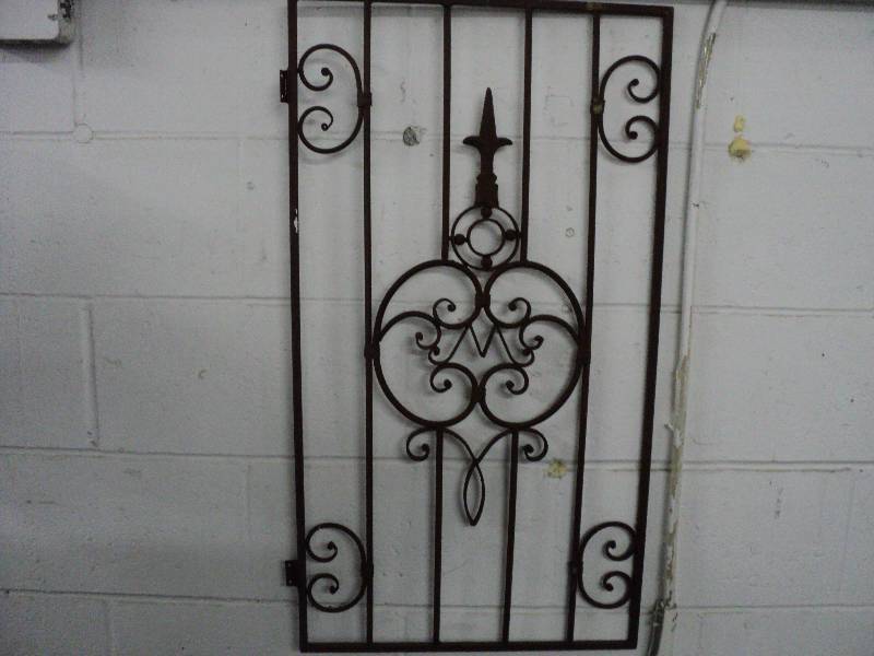 Rusty Hook metal wall hanging 33x18...