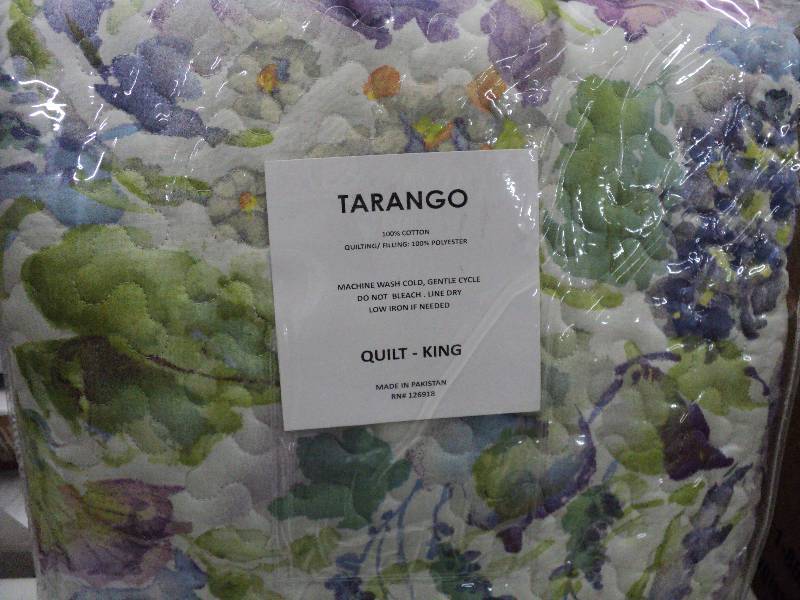 Tarango king size quilt...