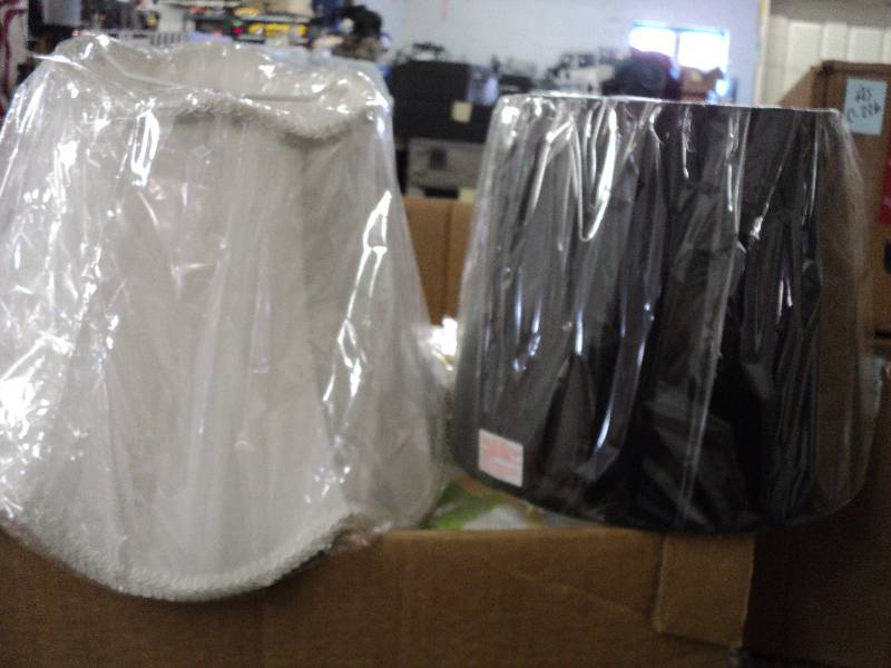2 10 lamp shades...