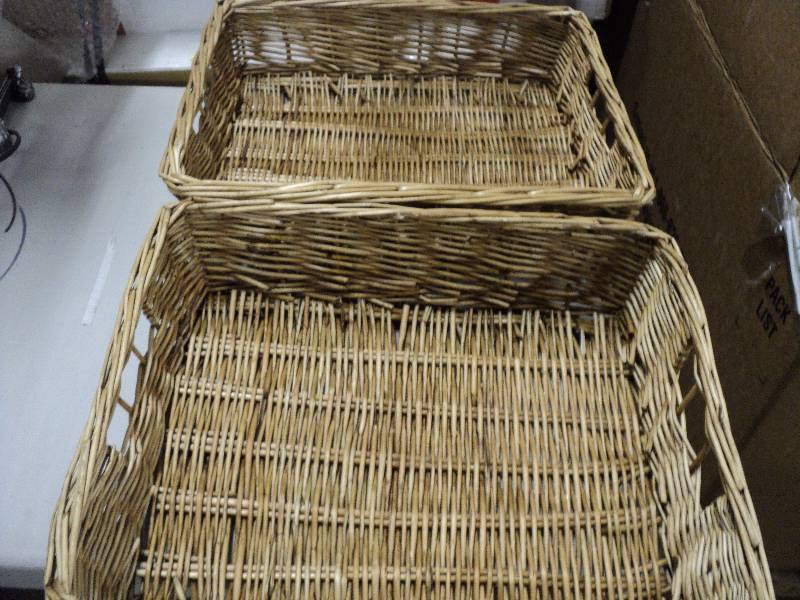 2 17x14x4 baskets...