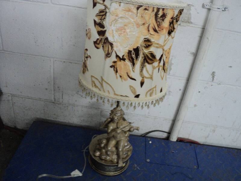 Cherub lamp with shades 26 high...