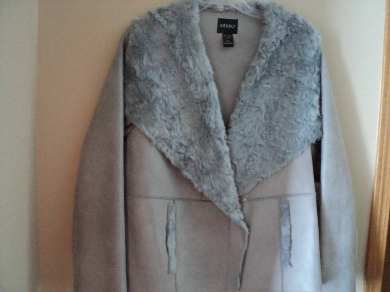 Ashro grey ladies jacket size 1X...