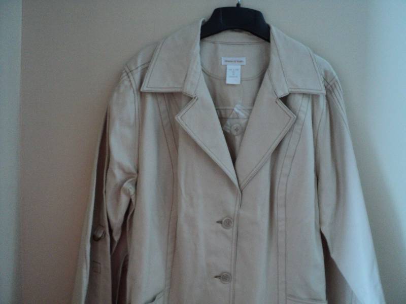 Monroe and Main cotton coat size 1X...