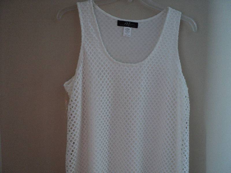 Midnight Velvet lacy size XL top...