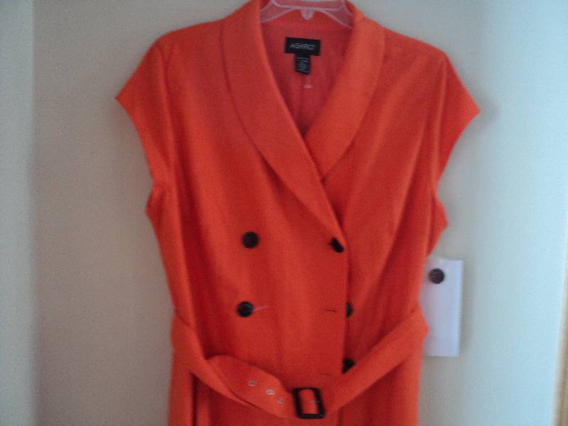 Ashro orange size 20W dress...