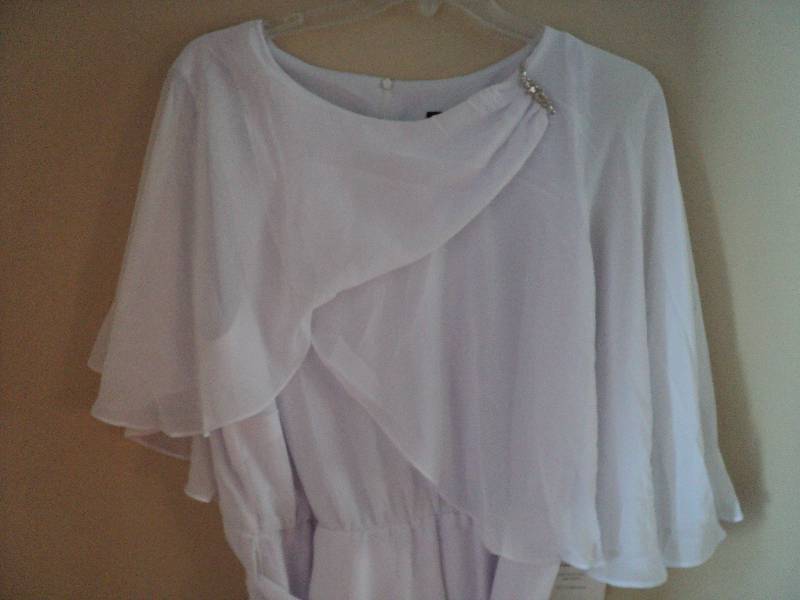 Ashro chiffon dress size 22W...