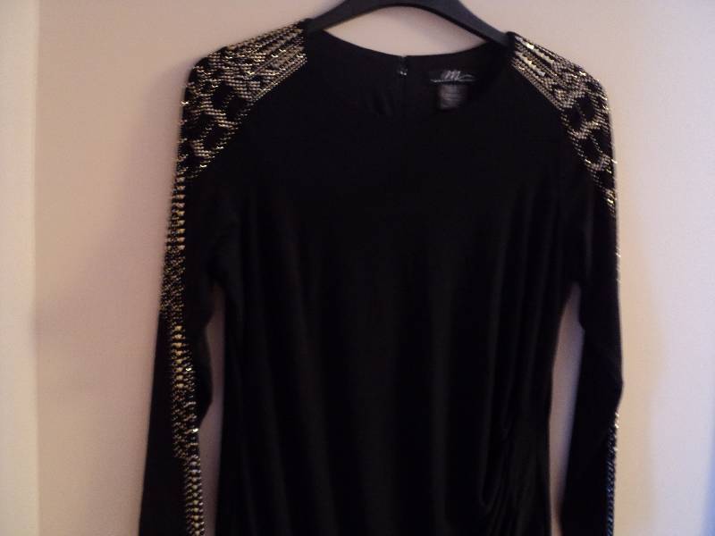 Midnight Velvet black dress size 20...