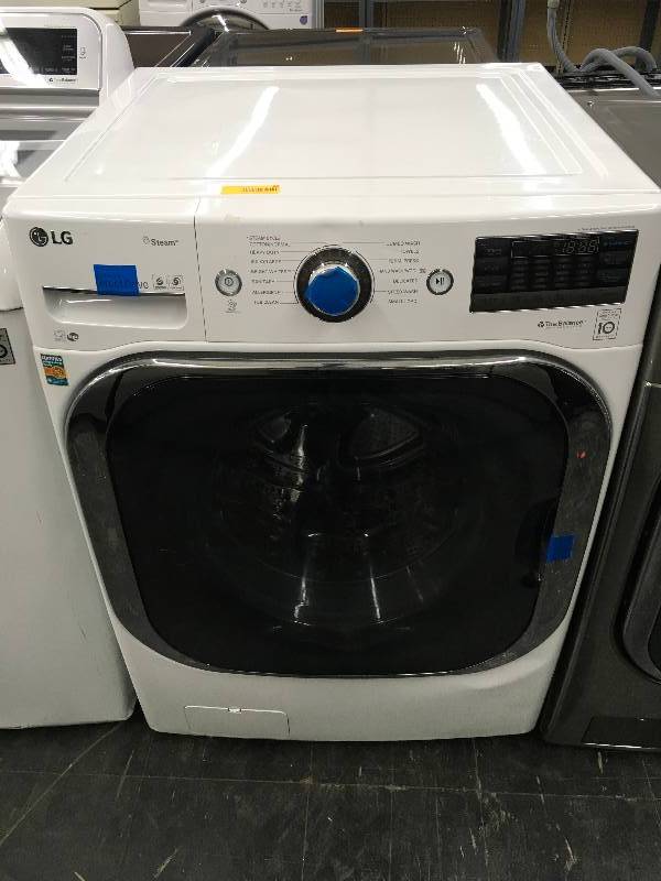 LG White Front Load Washer