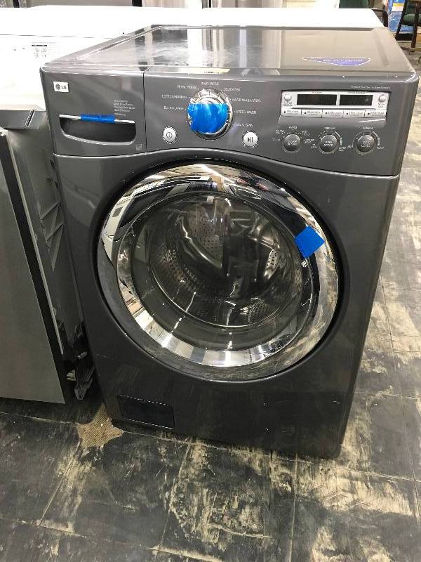 LG Gray Front Load Washer