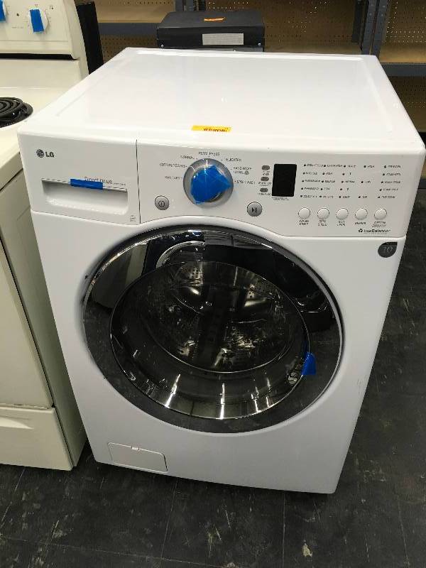 LG White Front Load Washer