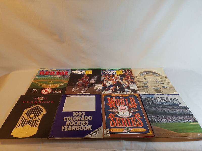 VINTAGE SCOREBOOKS