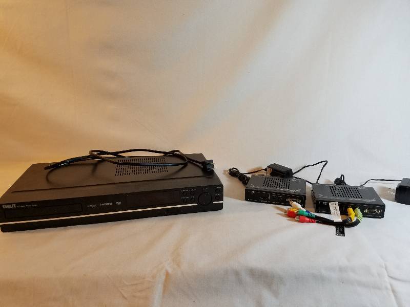 HDMI EXTENDERS AND DVD PLAYER