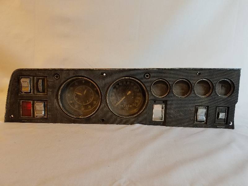 68-70 DODGE RALLYE INSTRUMENT CLUSTER
