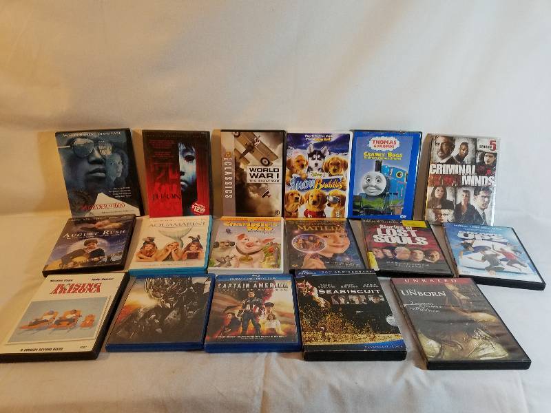 BLU-RAY AND DVDS