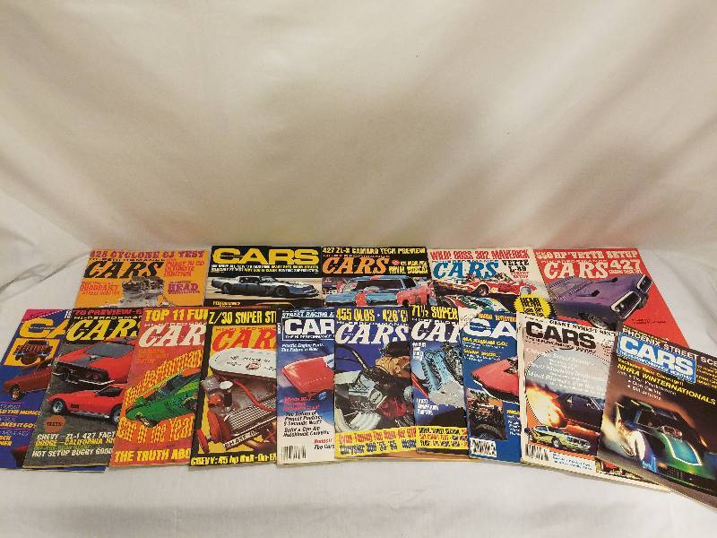 VINTAGE CARS MAGAZINES