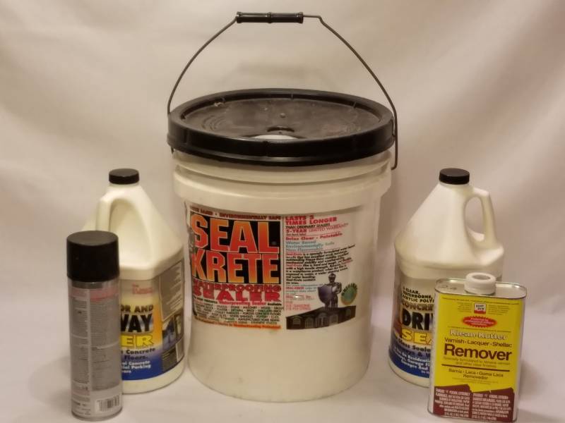 SPRAY ENAMEL, VARNISH REMOVER, DRIVEWAY SEALER