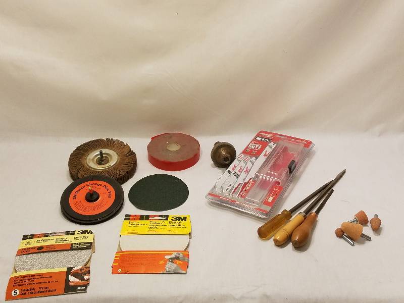 MILWAUKEE SAW BLADES, SANDPAPER, AND GRINDING WHEELS