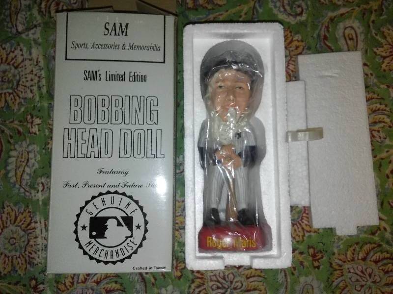lot 1 image: Roger Maris Bobblehead Fargos Own