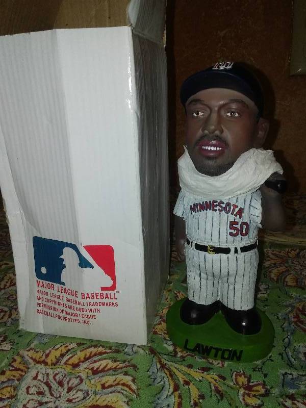 lot 15 image: Matt Lawton MN Twins Game Day Giveaway MLB,