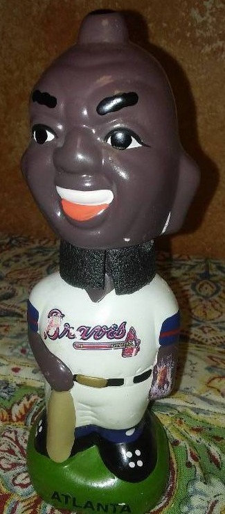 lot 25 image: Atlanta Braves Ceramic Bobblehead