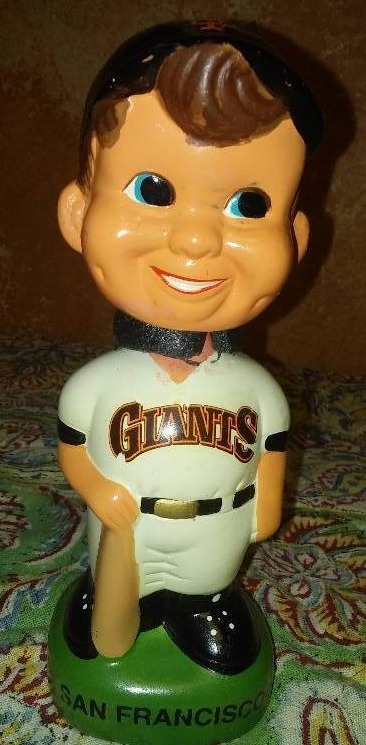 lot 26 image: San Francisco Giants ceramic Bobblehead,