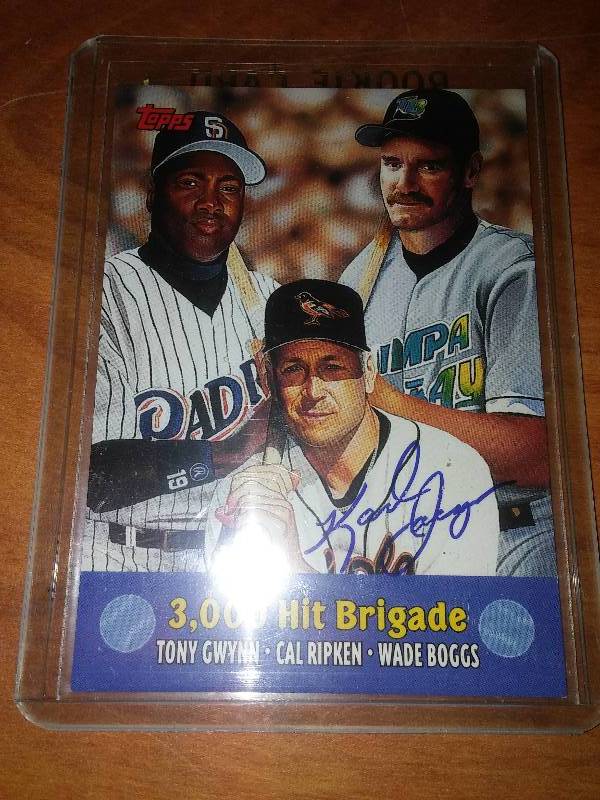 lot 66 image: 3,000 Hit Brigade autographed