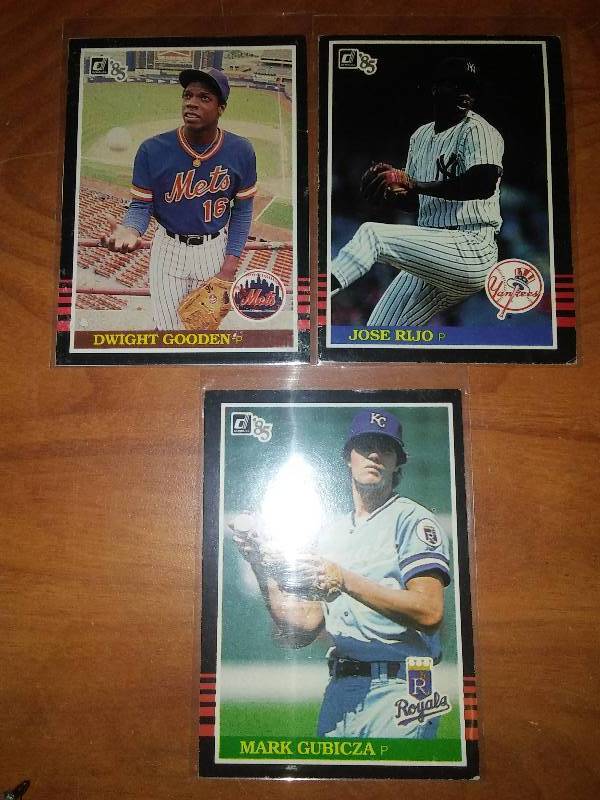 lot 71 image: 1985 Donruss Rookie Cards,