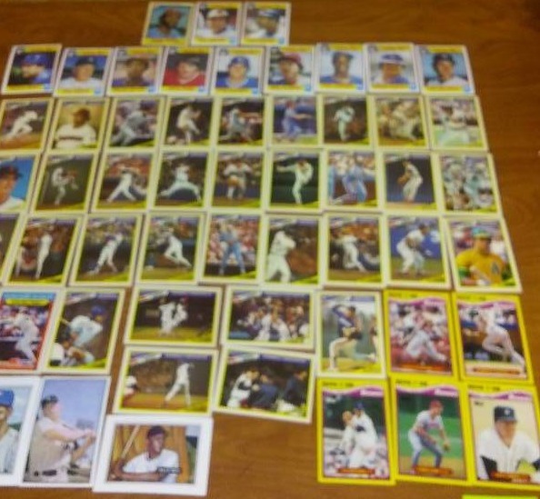 lot 92 image: 56 total MLB cards.
