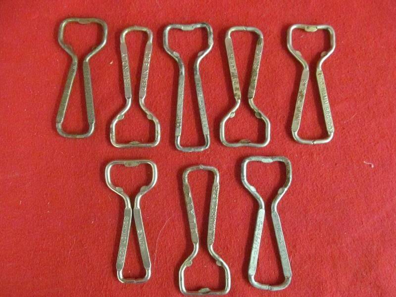 lot 63 image: Vintage Metal Bottle openers