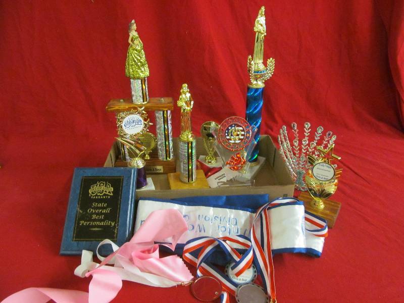lot 126 image: Pageant ,Trophies, Tiaras