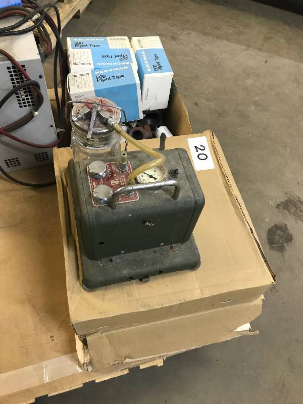 lot 20 image: LOT OF LABORATORY, PLUMBING, AND OTHER