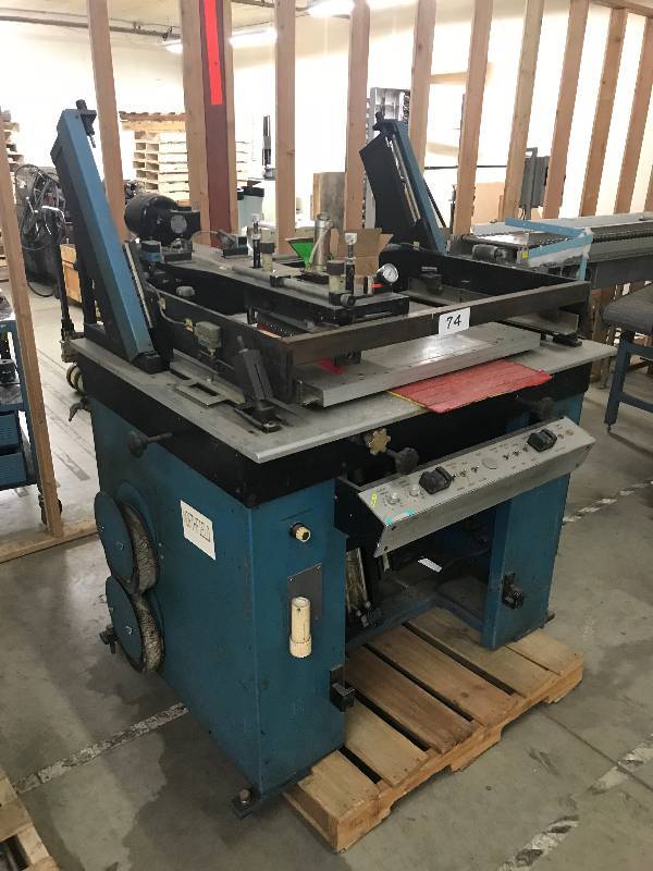 lot 74 image: LARGE PRESS UNIT
