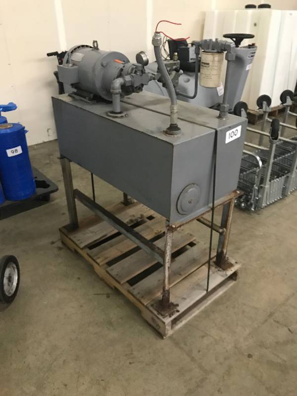 lot 100 image: HYDRAULIC UNIT